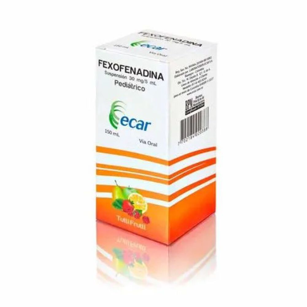 Fexofenadina-30Mg/5Ml(0.6%)-Suspención-Oral--Frasco-X-150Ml-Ecar-Tutti-Frutti-imagen