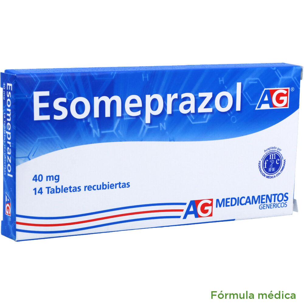 Esomeprazol Tabletas Recuebiertas 40Mg Caja X 14