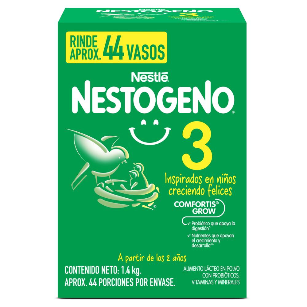 Nestogeno 3 Caja X 2Bolsa X 700Gr Confortis Grow
