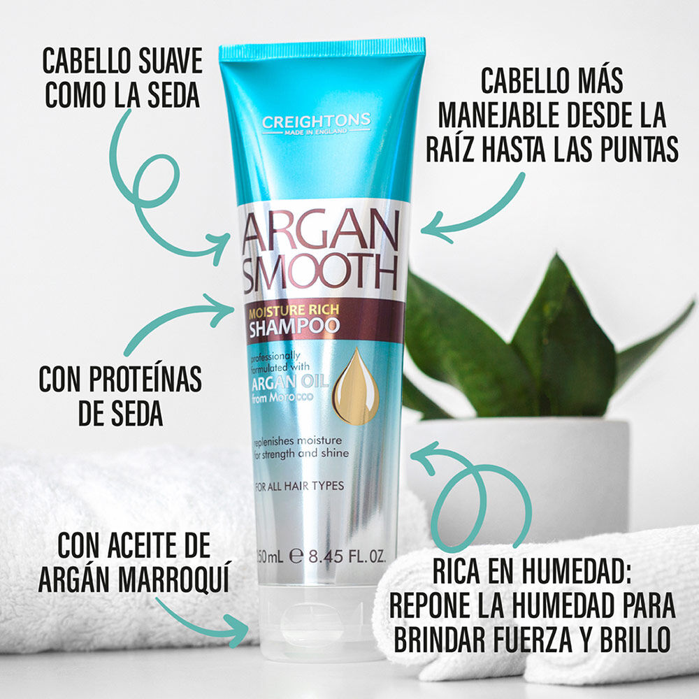 Shampoo-con-aceite-de-argán-Creightons-Tubo-X-250ML-imagen-2