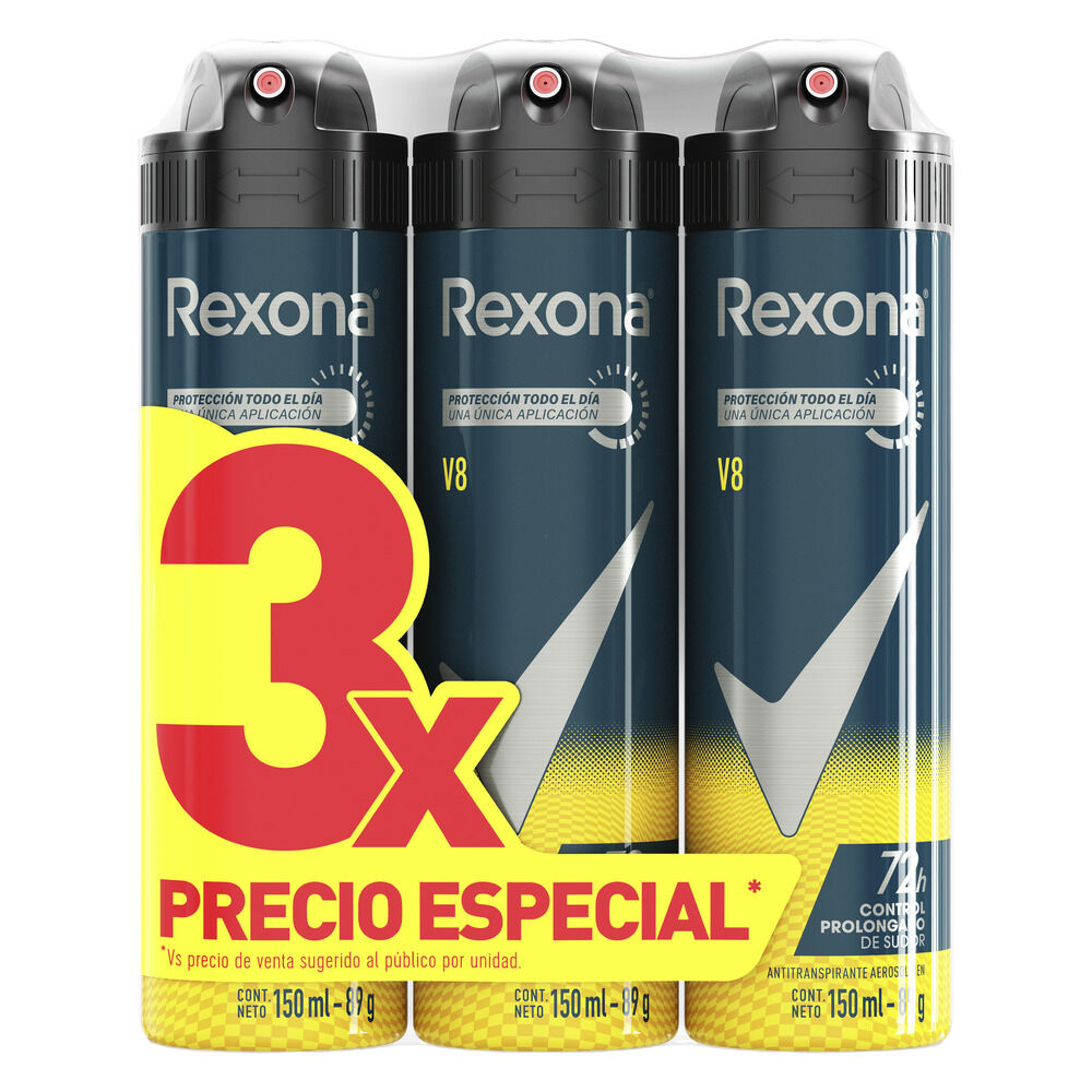 Promo-Antitranspirante-Rexona-V8-72H-Aerosol-Paquete-X-3Frascox150Ml-imagen-1
