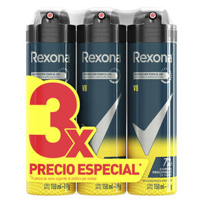 Promo-Antitranspirante-Rexona-V8-72H-Aerosol-Paquete-X-3Frascox150Ml-imagen