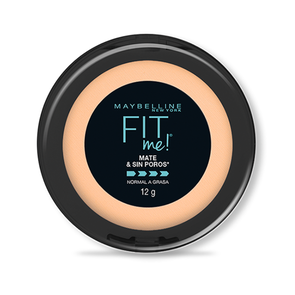 Polvo-Compacto-Maybelline-128-Fit-Me-Mate-Y-Sin-Poros-Lata-por-12Gr-Warm-Nude-imagen