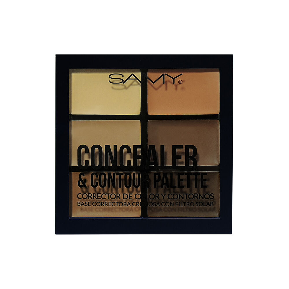 Paleta De Correctores Samy Medium Dark Lata X 6Gr