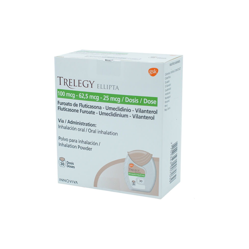 Trelegy Ellipta Polvo Inhalaci n 30 Dosis Trelegy Ellipta Polvo Inhalaci n 30 Dosis