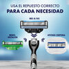 Maquina-Afeitar+Repuesto-Gillette-Sobre-X-1-Mach3-imagen-3