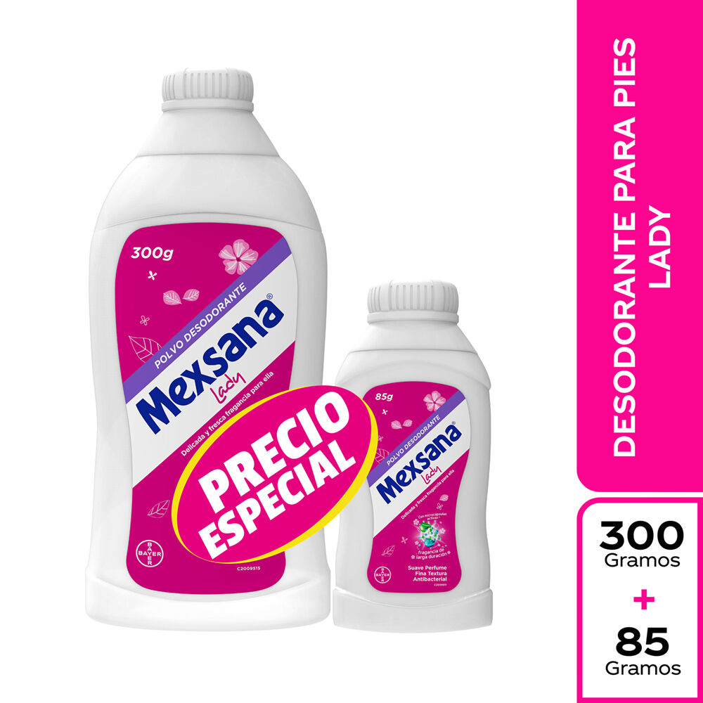 Promo-Talco-300Gr+85Gr-Lady-Mexsana-Paquete-imagen-1