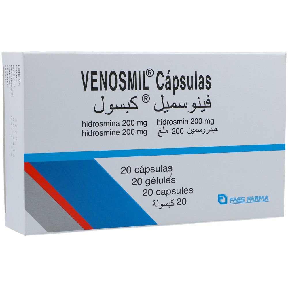 Venosmil-Cápsulas-200Mg-Caja-X-20-imagen
