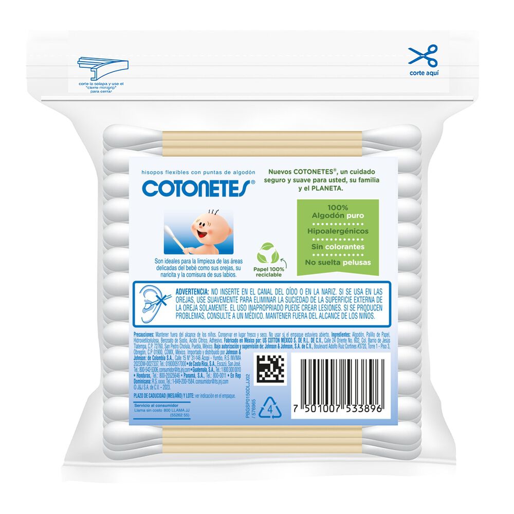 Hisopos-Flexibles-Con-Punta-De-Algodon-Bolsa-por-300-Cotonetes-imagen-2
