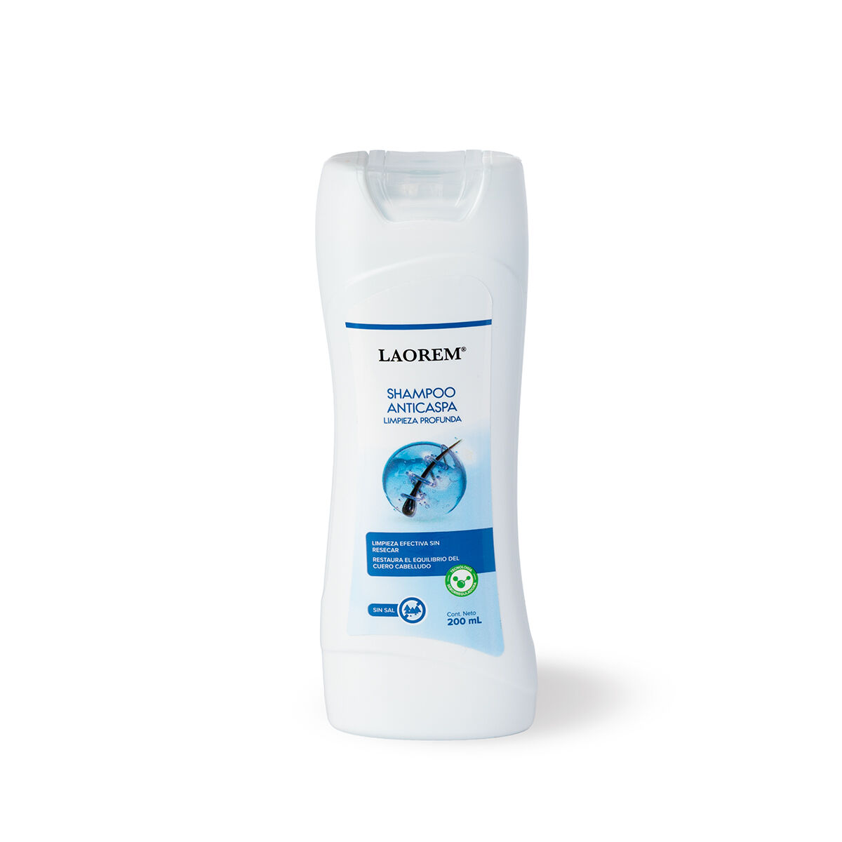 Shampoo Anticaspa Laorem Limpieza Profunda Fco 200Ml