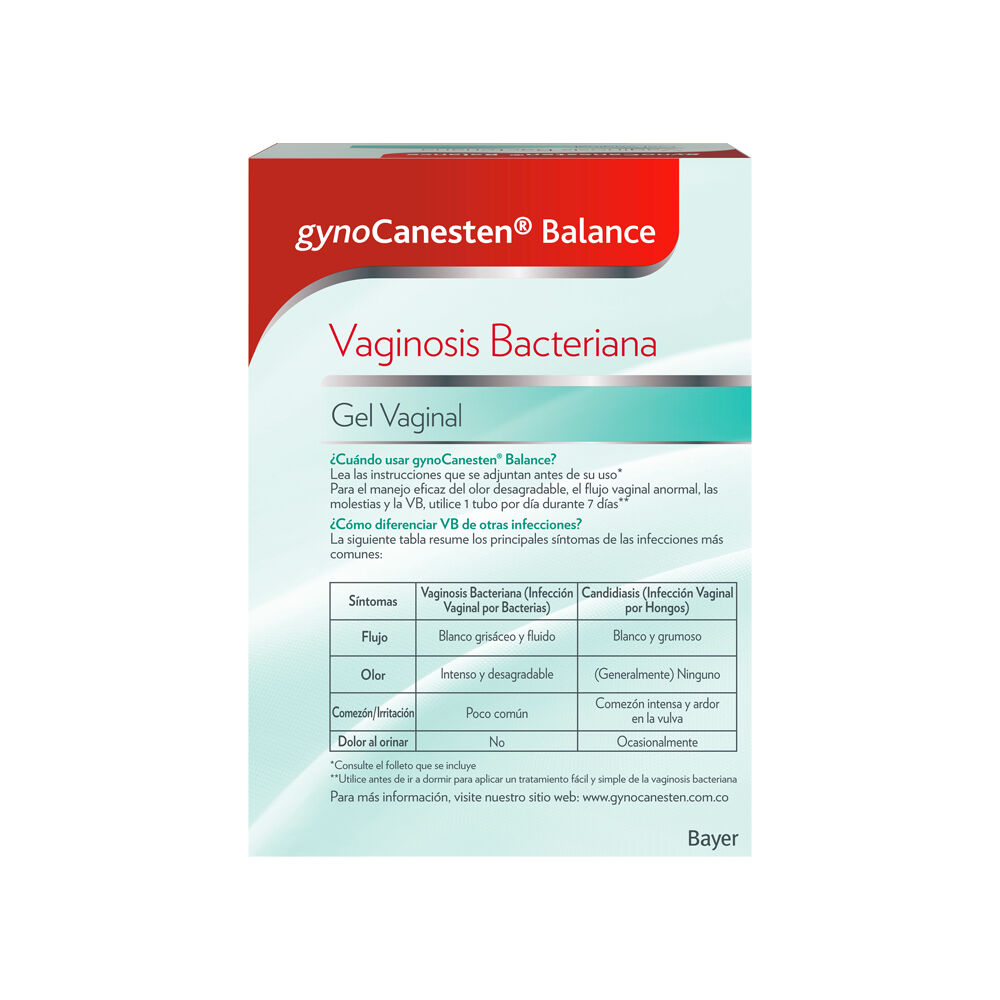 Gel-Vaginal-Con-Acido-Lactico-Y-Glucogeno-Bayer-Balance-Caja-X-7Tubos-X-5Ml-Gynocanesten-imagen-2