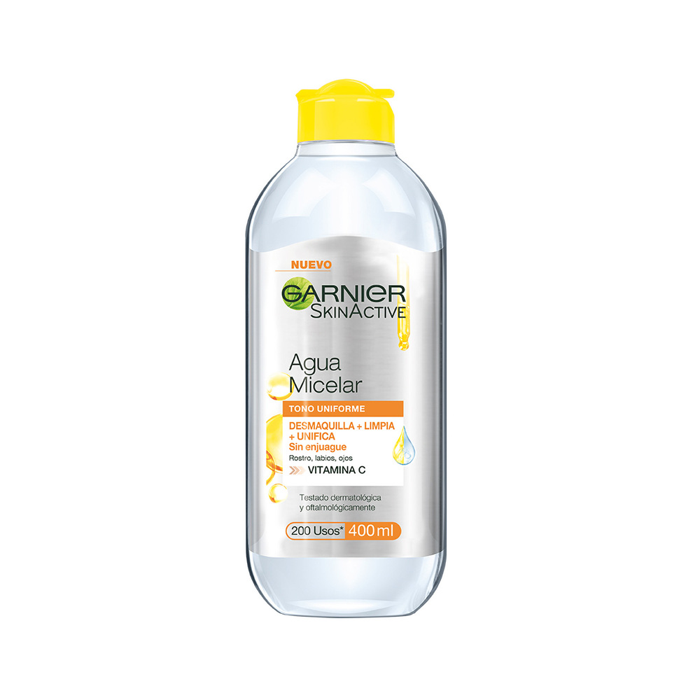 Agua Micelar Garnier Skin Active Express Aclara 400 Ml