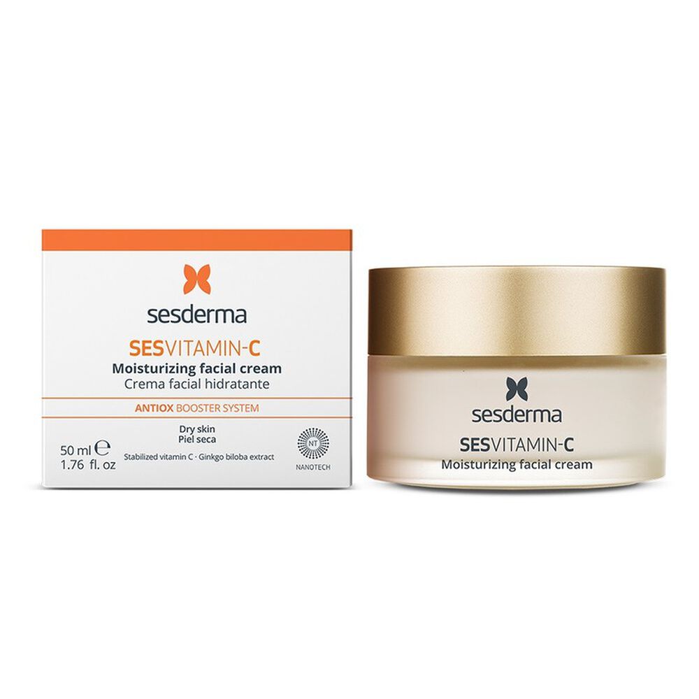 Crema-Facial-Hidratante-Sesderma-Sesvitamin---C-Pote-50Ml-imagen-1