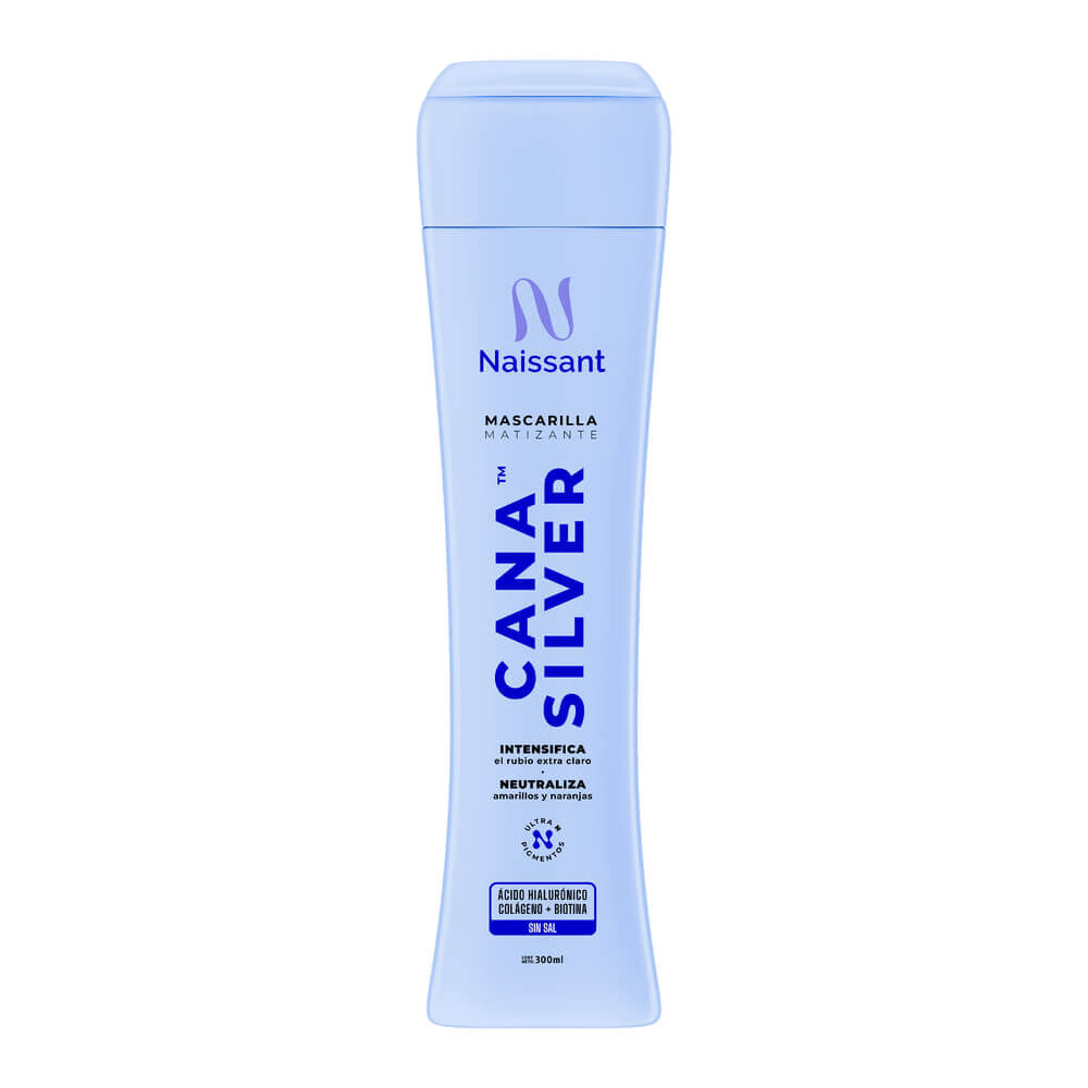 Mascarilla Matizante Naissant Cana Silver Fco X 300Ml