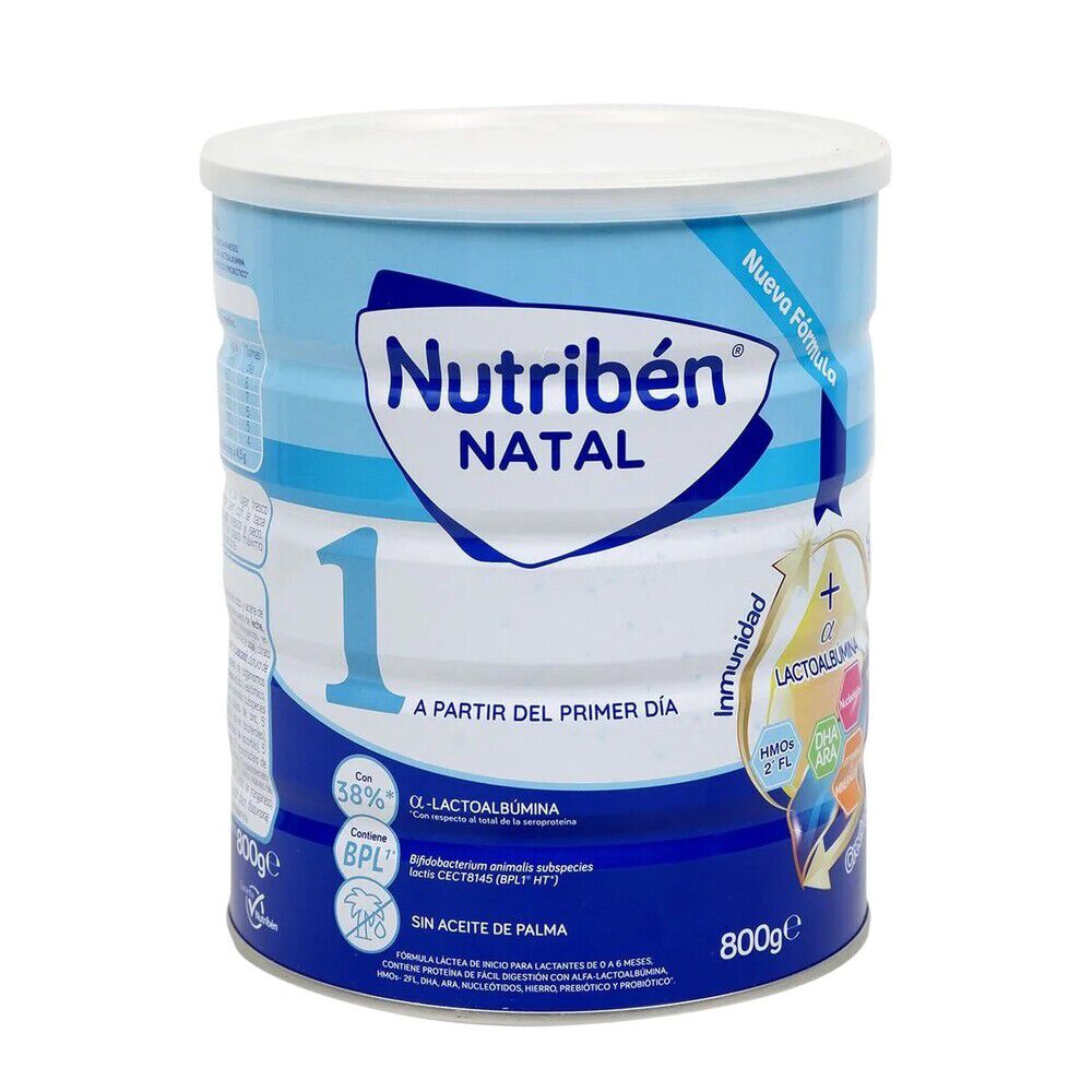 Nutriben Natal De 0 A 6 Meses Tarro X 800Gr