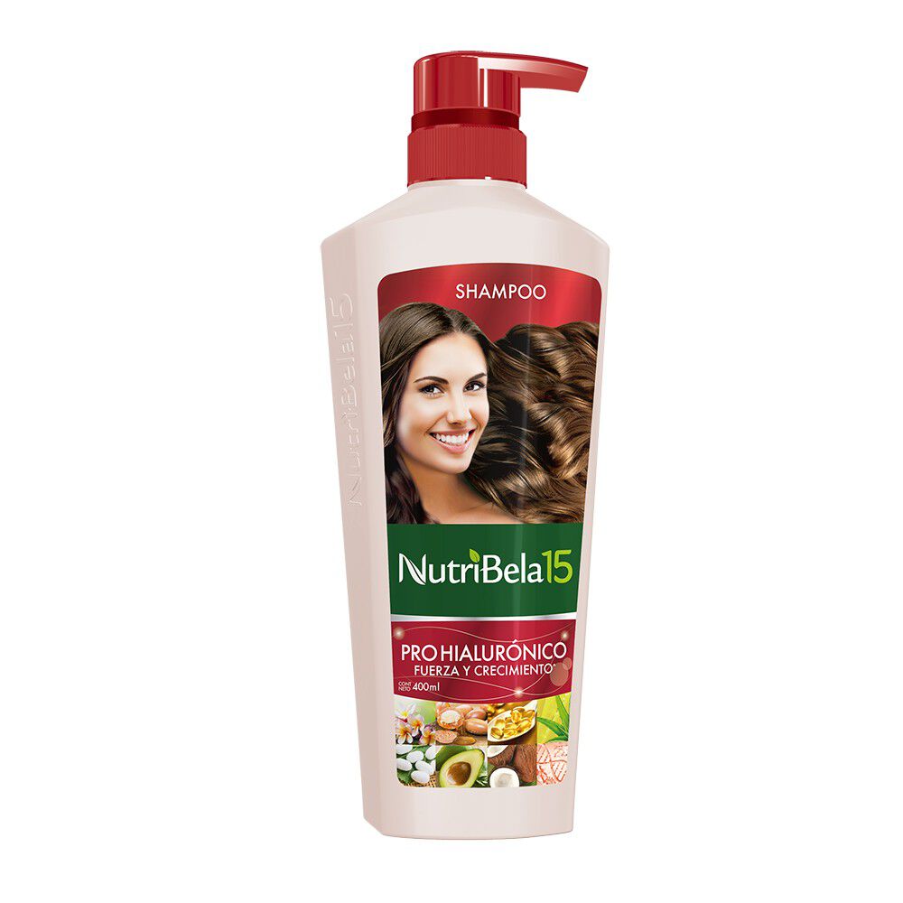 Shampoo-Nutribela-15-Pro-Hialuronico-Fuerza-Y-Crecimiento-Frasco-400Ml-imagen