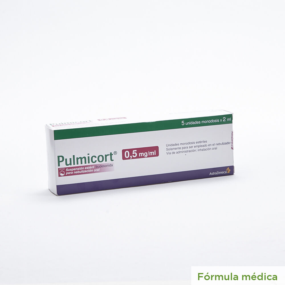 Pulmicort 0.5Mg/Ml Suspensión Para Nebulizació Caja X 5 Ampollas X 2Ml