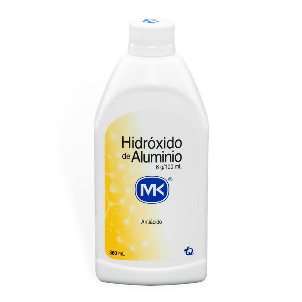 Hidroxido De Aluminio 300Mg/5Ml(6%) Suspensión Oral Frasco X 360Ml Mk