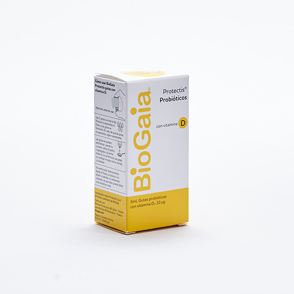 Biogaia Protectis Vitamina D Solución Oral Tubo X 5Ml