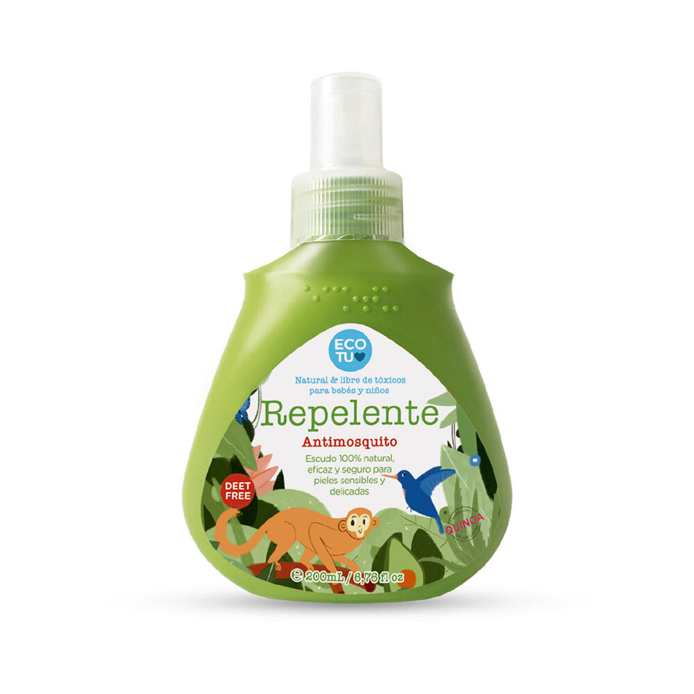 Repelente Spray Ecotu Antimosquito Frasco X 200 Ml