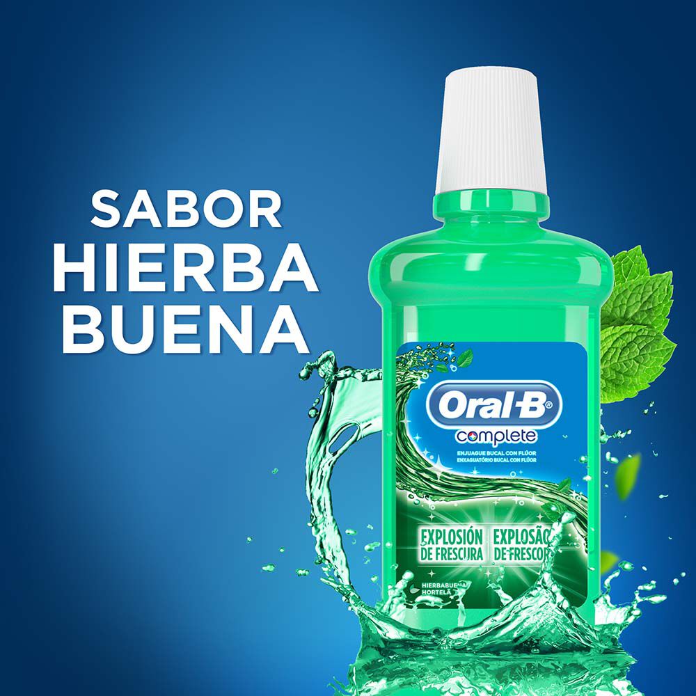 Oral-B-Complete-Enjuague-Bucal-Con-Fluor-Sabor-Hierbabuena-Frasco-X-500mL-imagen-2