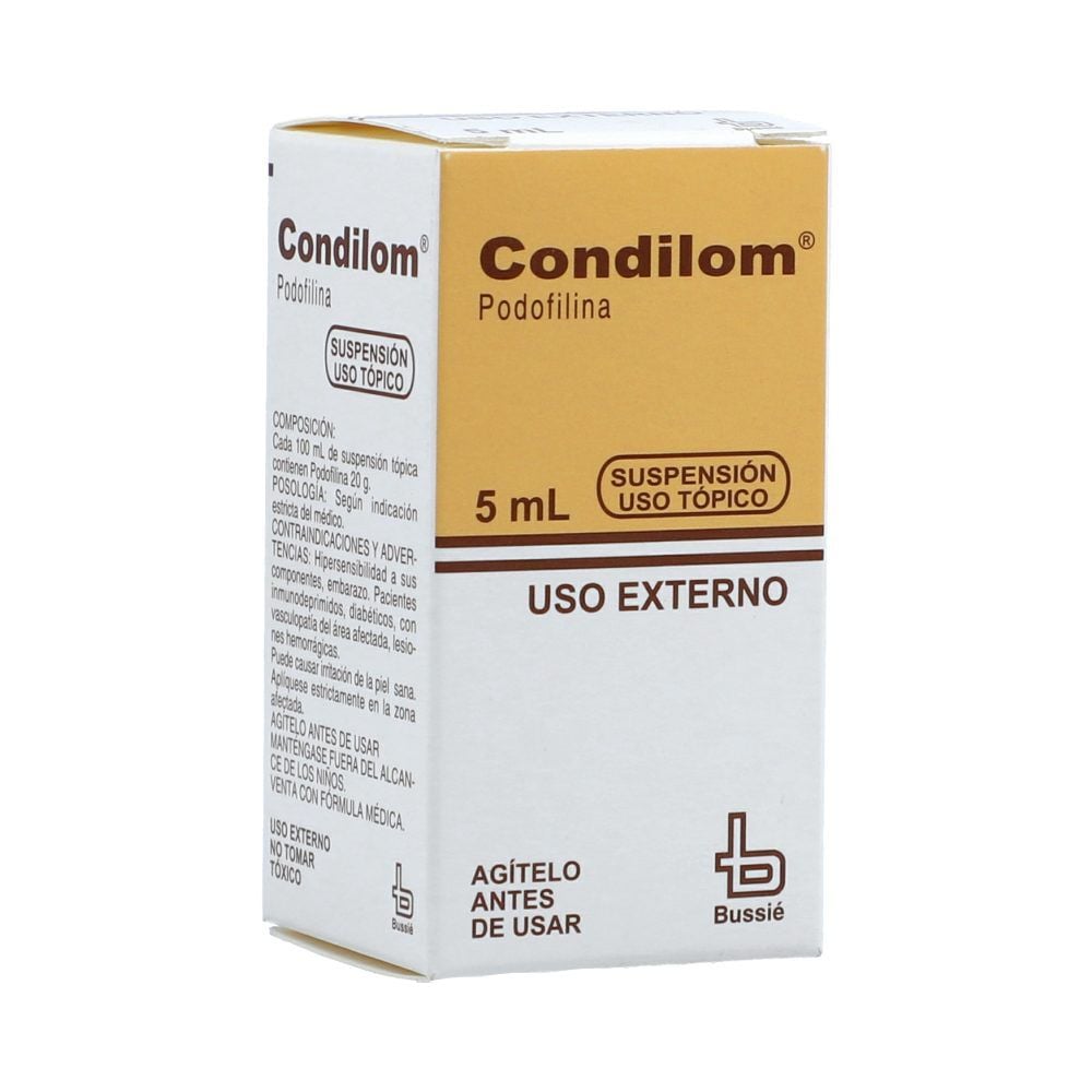 Condilom-Podofilina-Solución-Tópica-20%-Frasco-X-5mL-imagen