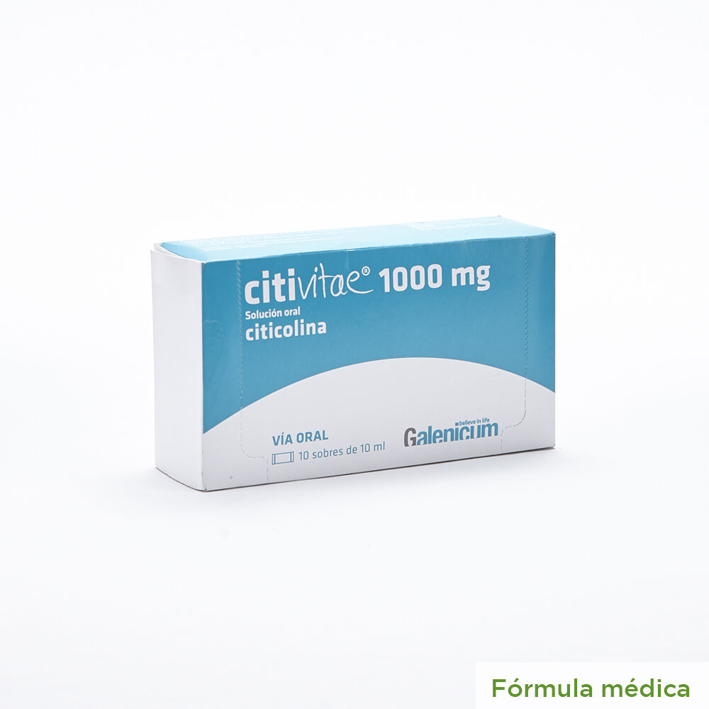 Citivitae 1000Mg/10Ml Solución Oral Caja X 10 Sobres X 10Ml
