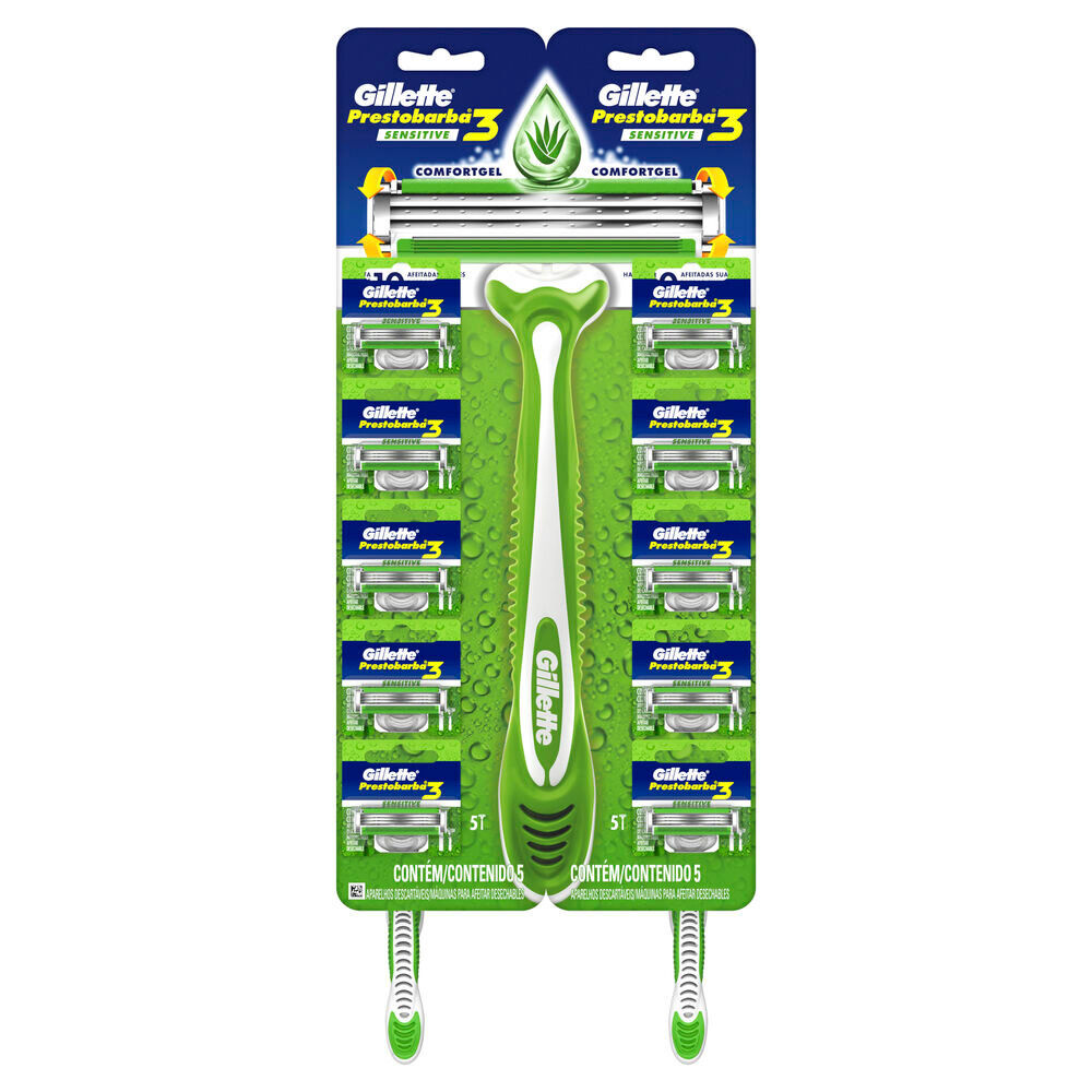 Maquina-Afeitar-Gillette-Sensecare-3X-X-unidad-imagen-1