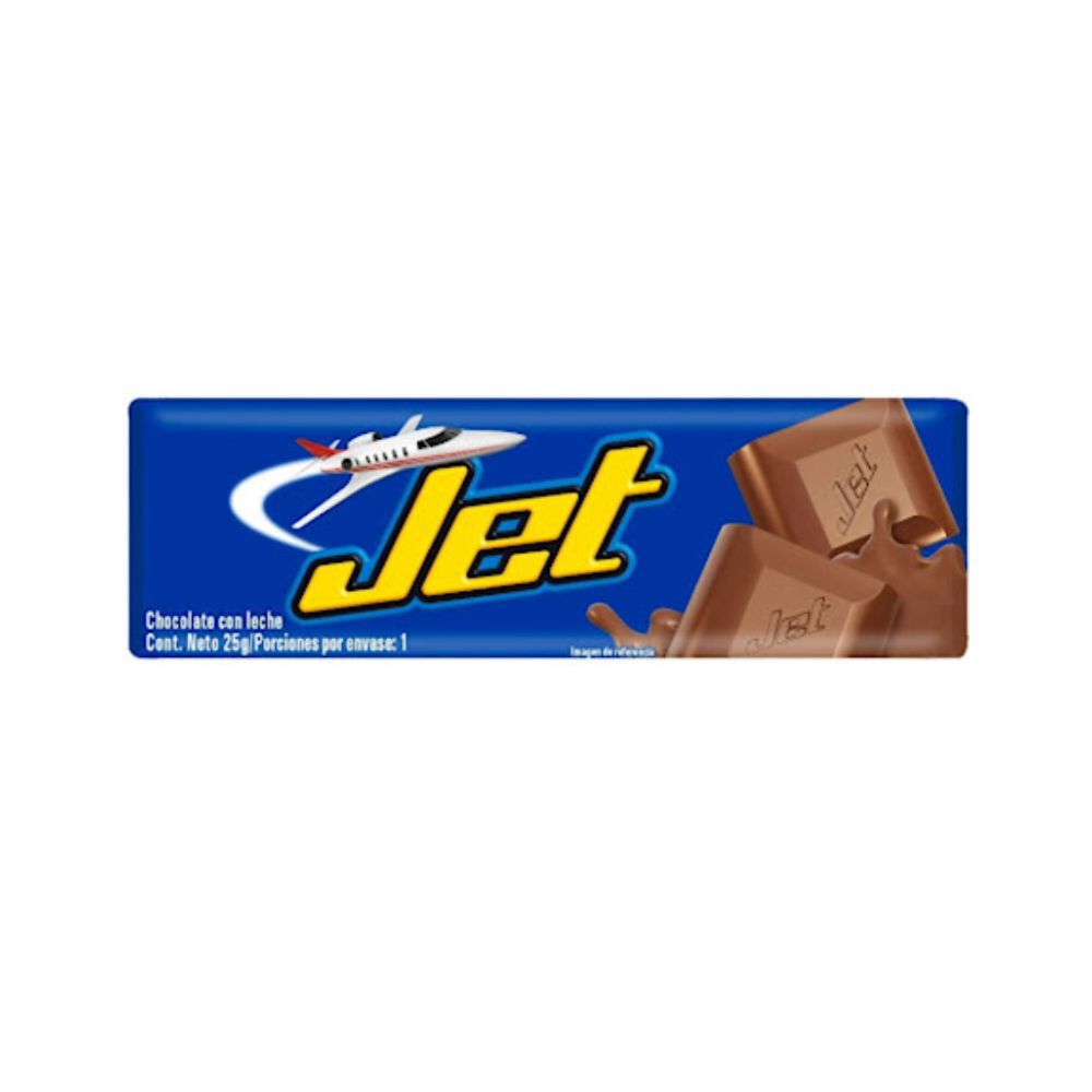 Chocolate Con Leche Jet Und X 25Gr