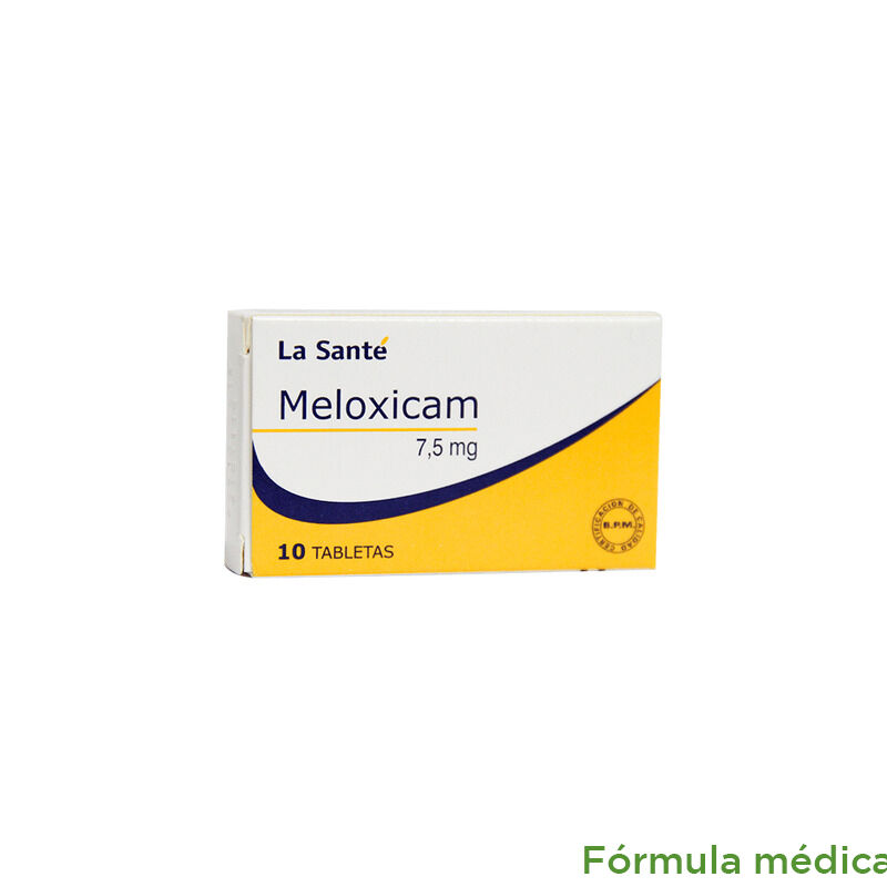 Meloxicam 7.5Mg Tabletas Caja X 10 La Sante