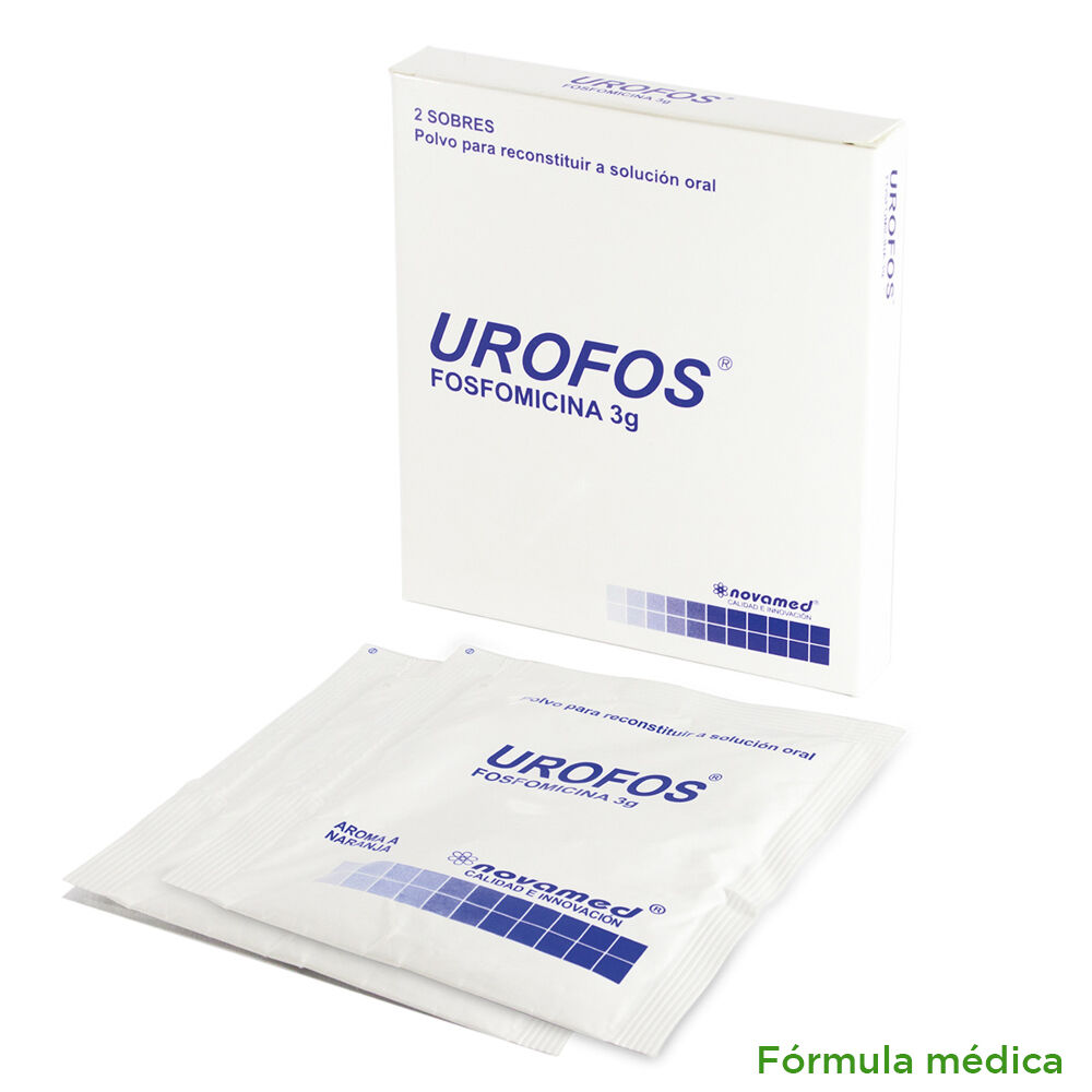Urofos 3Gr/Sobre Polvo Solucion Oral Caja X 2Sobre X 8.7Gr