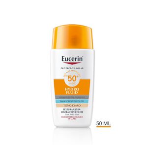 Protector-Solar-Eucerin-Hydro-Fluid-Fps-50+-Frasco-50Ml-Tono-Claro-imagen