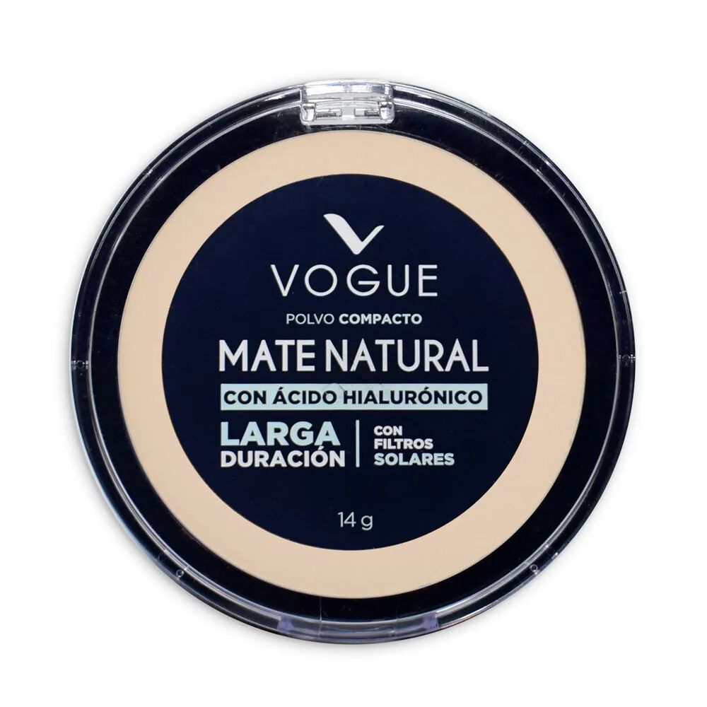 Polvo Compacto Natural Vogue Natural 14Gr