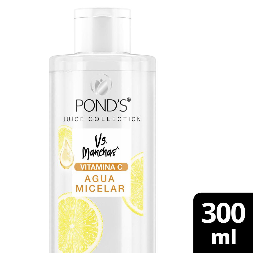 Agua Micelar Ponds Vs.Manchas Vitamina C Frasco 300Ml