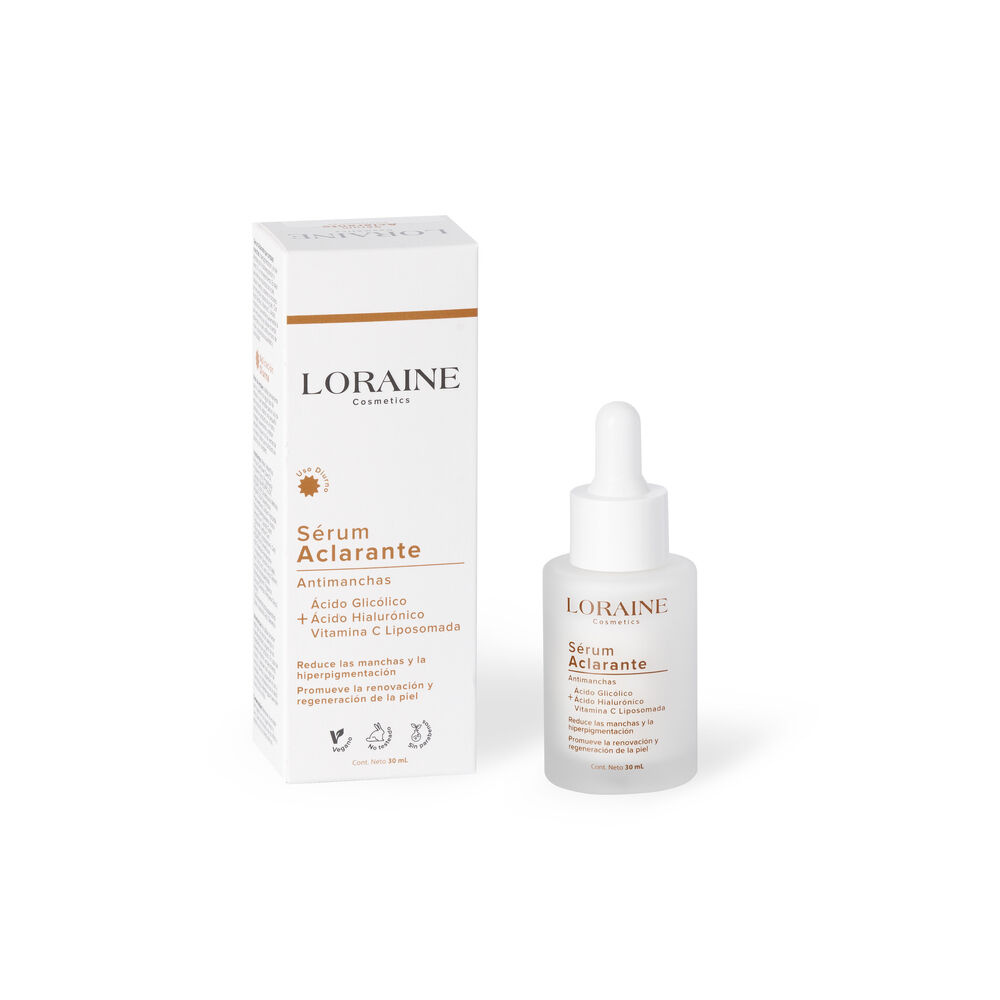 Serum-Aclarante-Loraine-Cosmetics-Frasco-por-30Ml-imagen-3