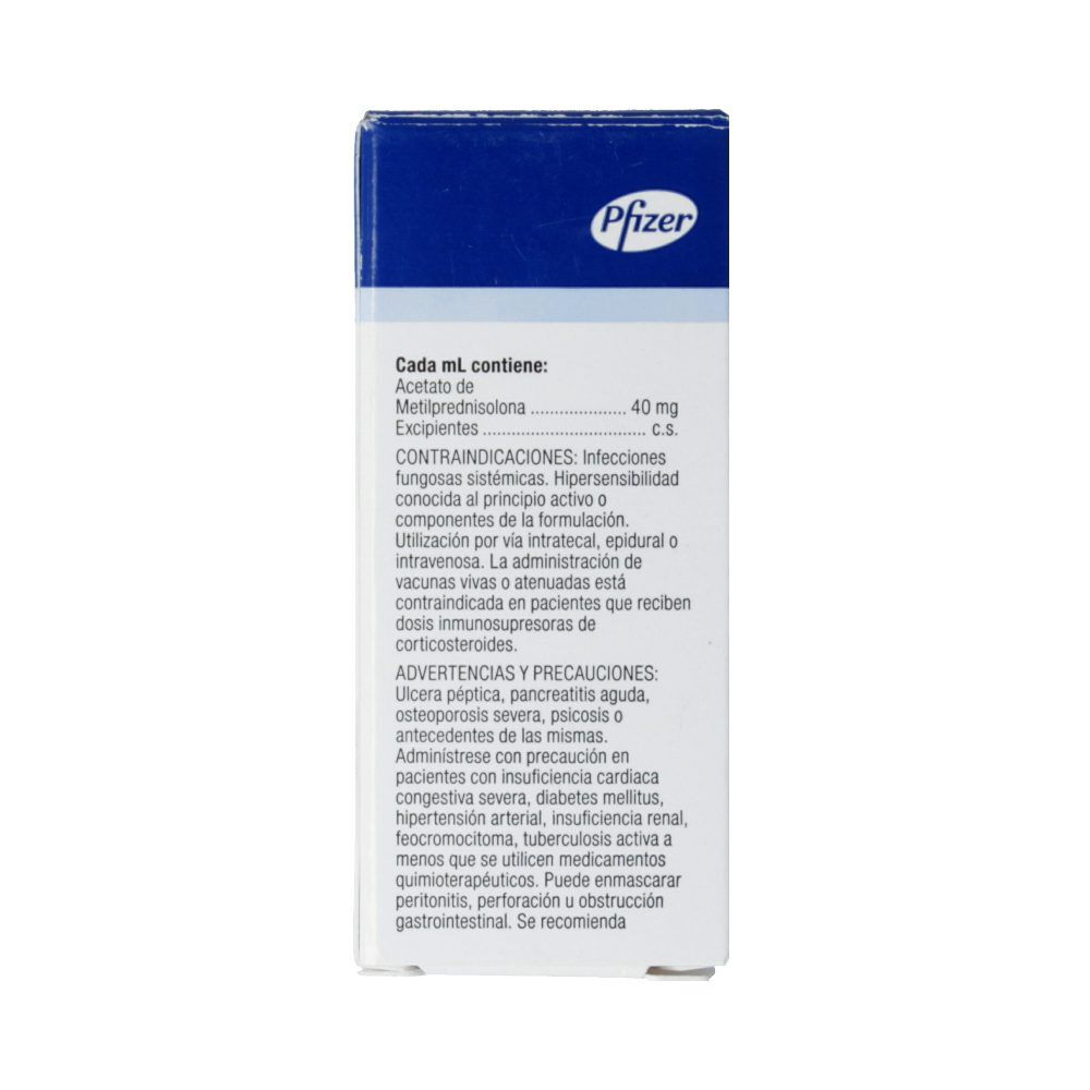 DepoMedrol 40Mg/mL Suspensión Inyectable Caja X 1 Ampolla