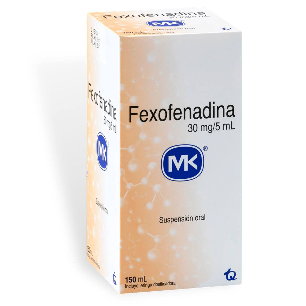 Fexofenadina-Suspensión-Oral-Mk-30Mg/5Ml(0.6%)-Frasco-X-150mL-imagen