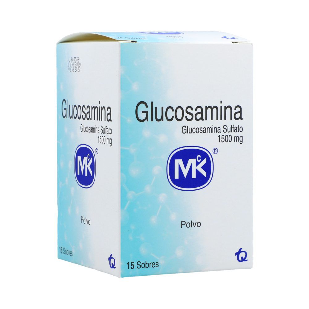 Glucosamina Mk 1500Mg Caja X 15 Sobres Polvo Suspensión Oral