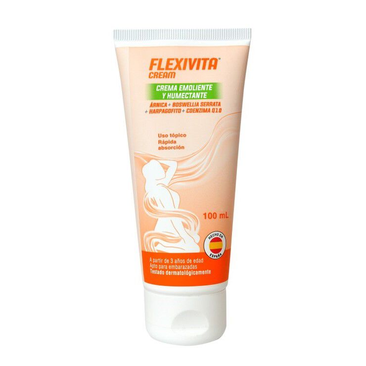Crema Emoliente Flexivita + Arnica + Coenzima Q10 Tubo X 100Ml