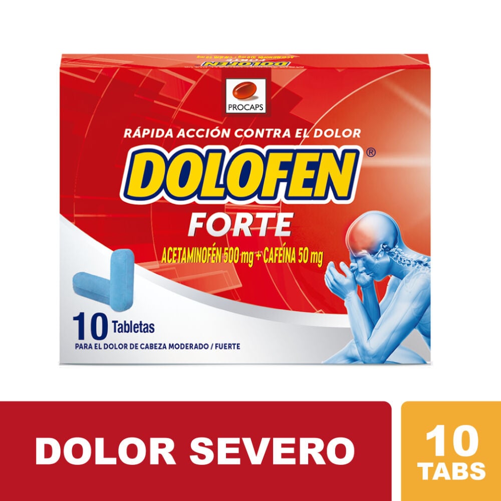 Dolofen Forte (500+50) mg Tabletas Caja X 10