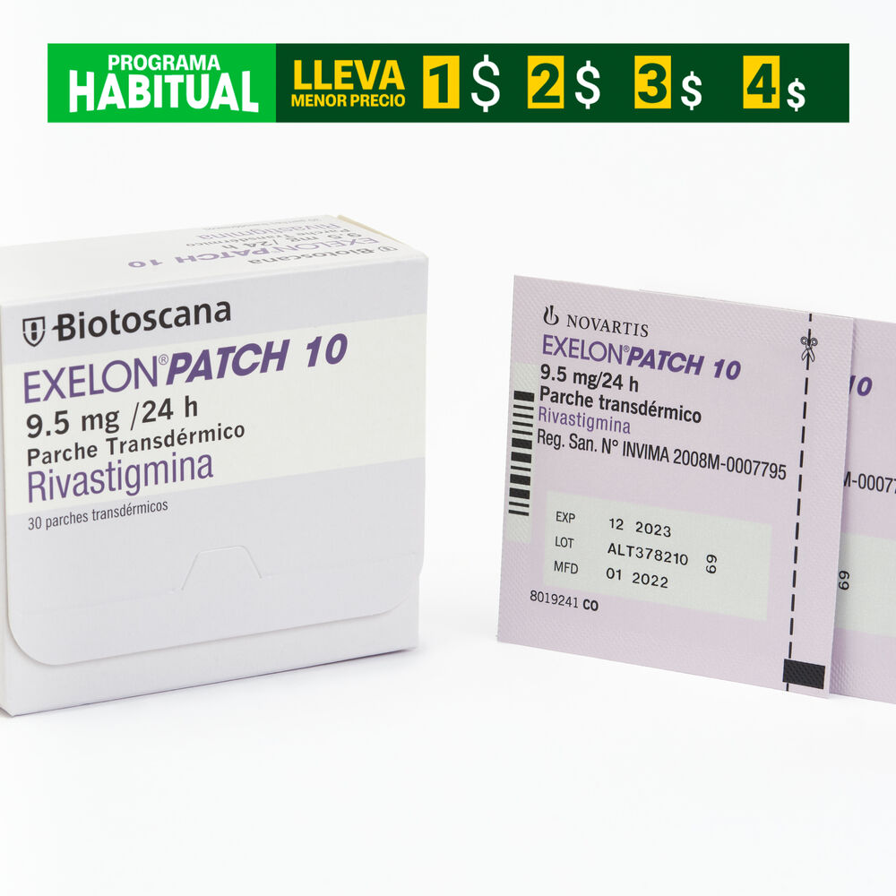 Exelon-Patch-9.5Mg/24H-18Mg-Caja-X-30-Parches---Sistema-TransdErmico-imagen-1