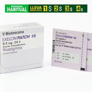 Exelon-Patch-9.5Mg/24H-18Mg-Caja-X-30-Parches---Sistema-TransdErmico-imagen