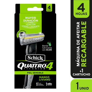 Maquina-Afeitar-Quattro-4-Titanium-Sensitive-Schick-Sobre-X-1-imagen