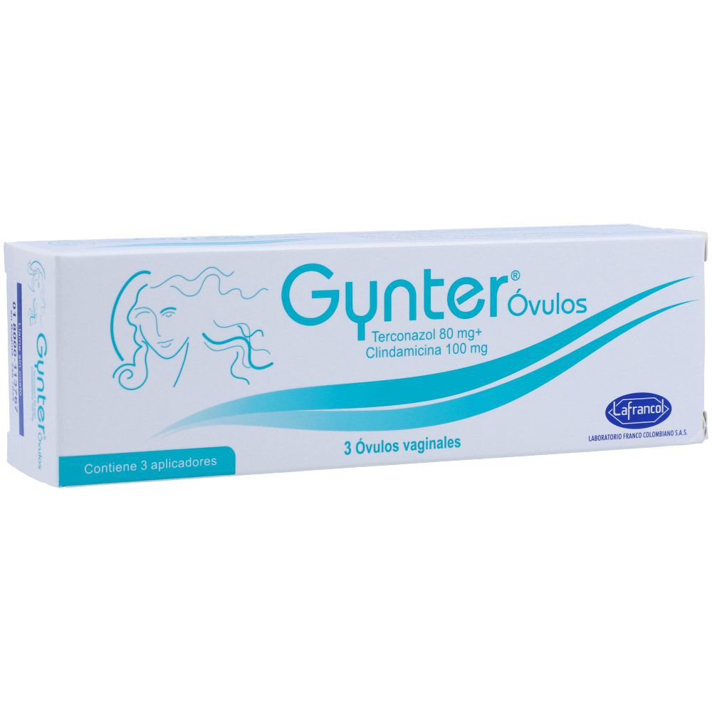 Gynter Óvulos (100+80)Mg Caja X 3