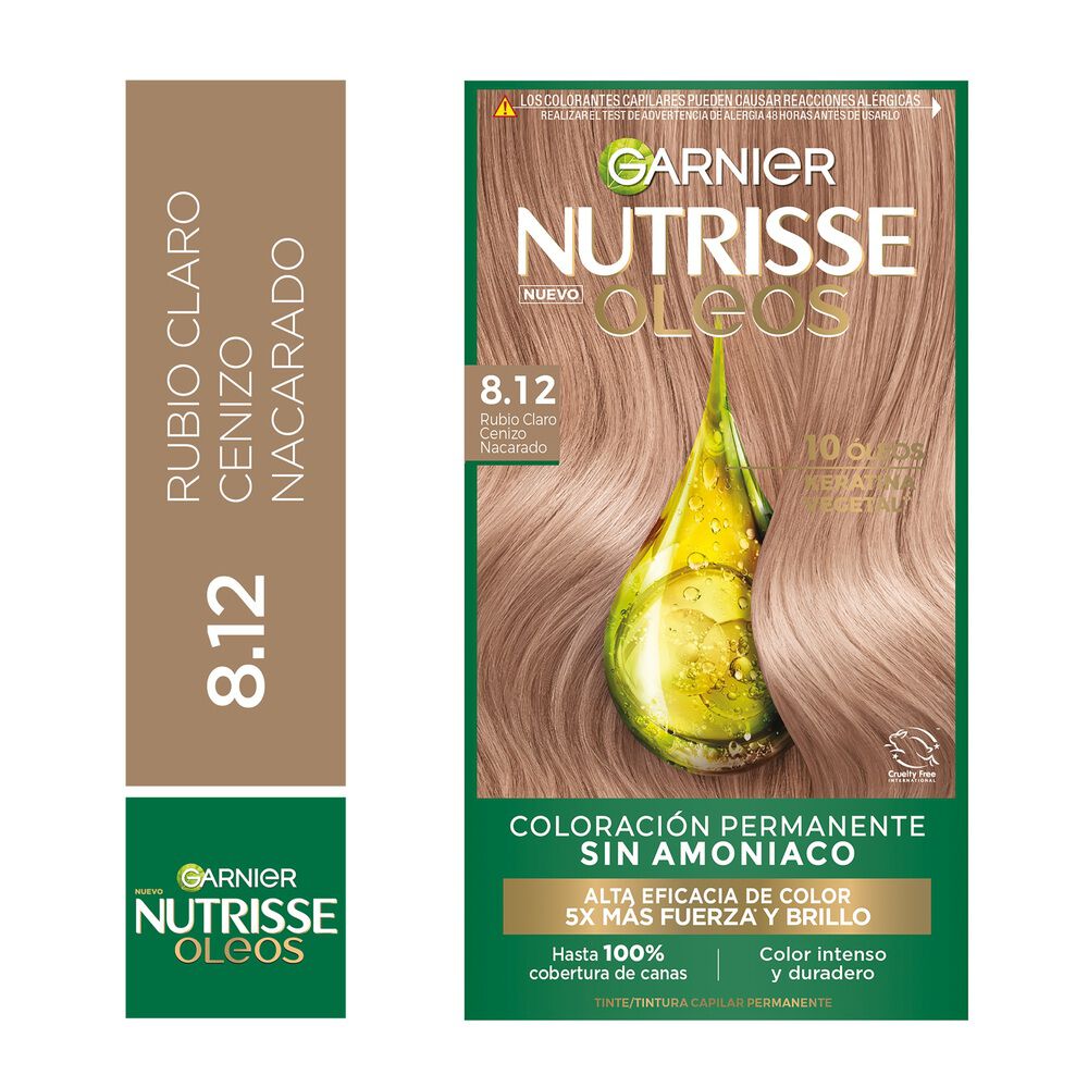 Tinte-Garnier-Nutrisse-Oleos-Caja-por-1Tubox60Ml+1Frascox60Ml+1Frascox40Ml-8.12-Rubio-Claro-Cenizo-Nacarado-imagen-2