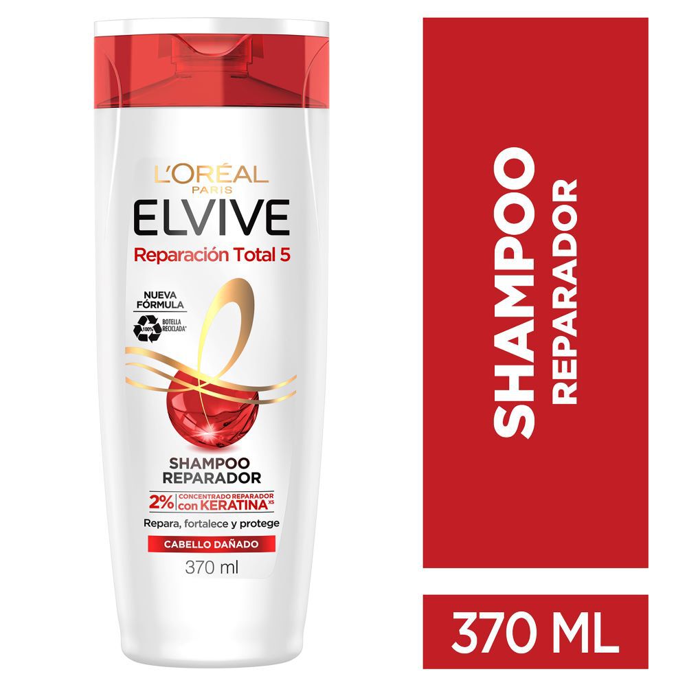 Elvive-Shampoo-Reparador-Reparacion-Total-5-Cabello-Dañado-Frasco-X370Ml-imagen-1