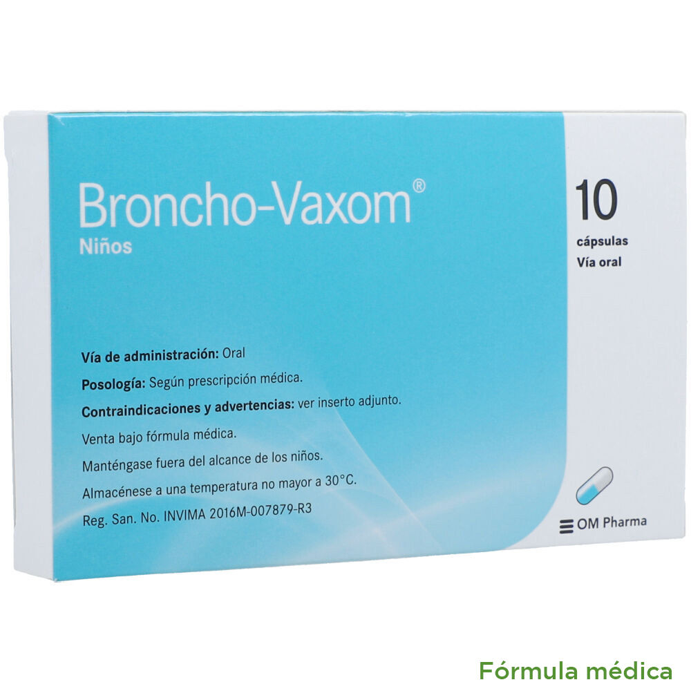 Broncho Vaxom Ninos 3.5Mg Capsula Caja X 10