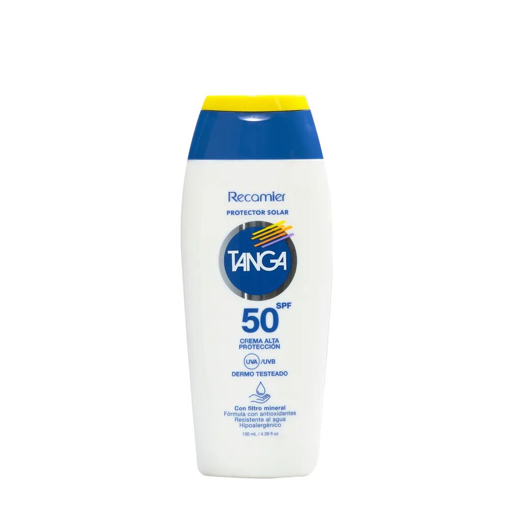 Protector Solar Tanga Spf Fps 50 Dermo Testeado Frasco X 130Ml