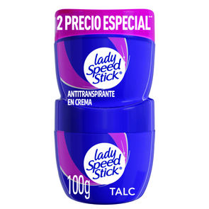 Promo-Desodorante-Lady-Speed-Stick-24/7-Talc-Crema-Paquete-X-2Frascos-X-100Gr-imagen