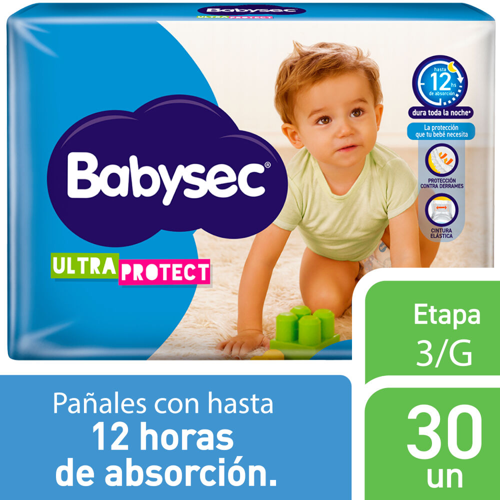 Pañales-Babysec-Ultraproctect-Paquete-por-30-Etapa-3-G-imagen